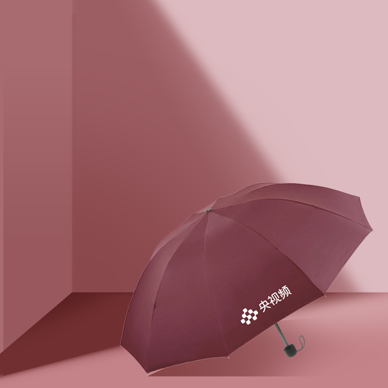 央视频 定制雨伞