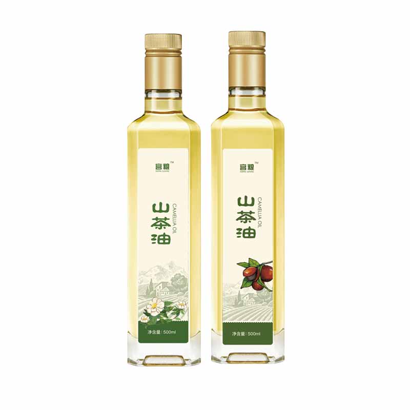 宫粮 纯山茶油礼盒500ml*2瓶