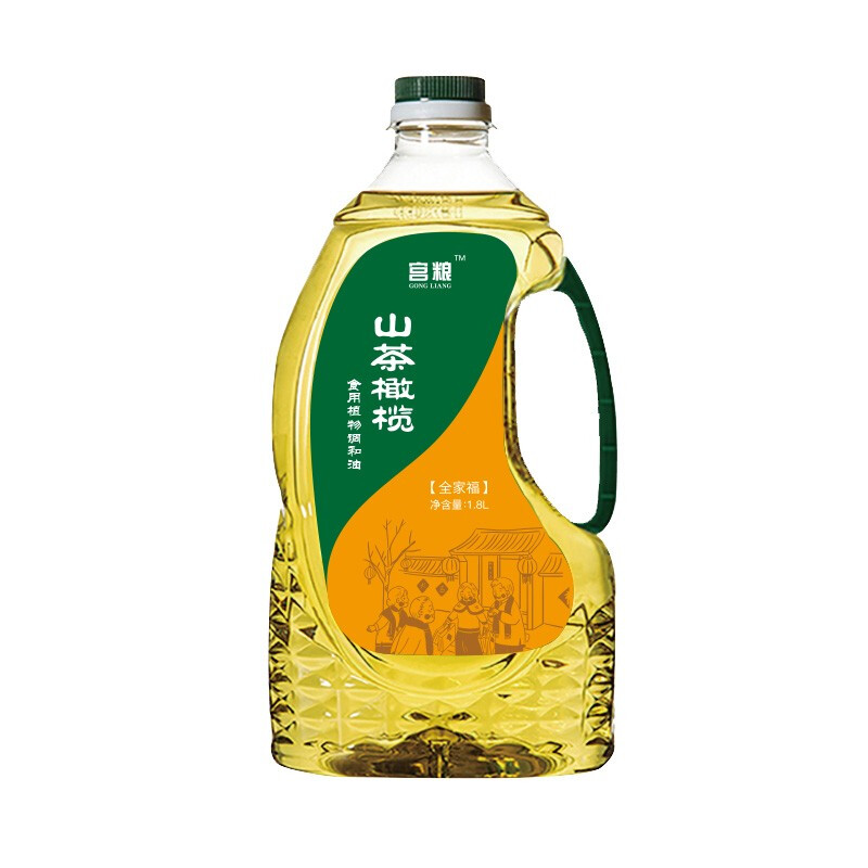 宫粮 山茶橄榄调和油1.8L 