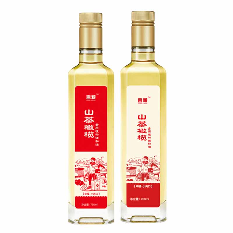 宫粮 山茶橄榄调和油 小两口750ml*2瓶