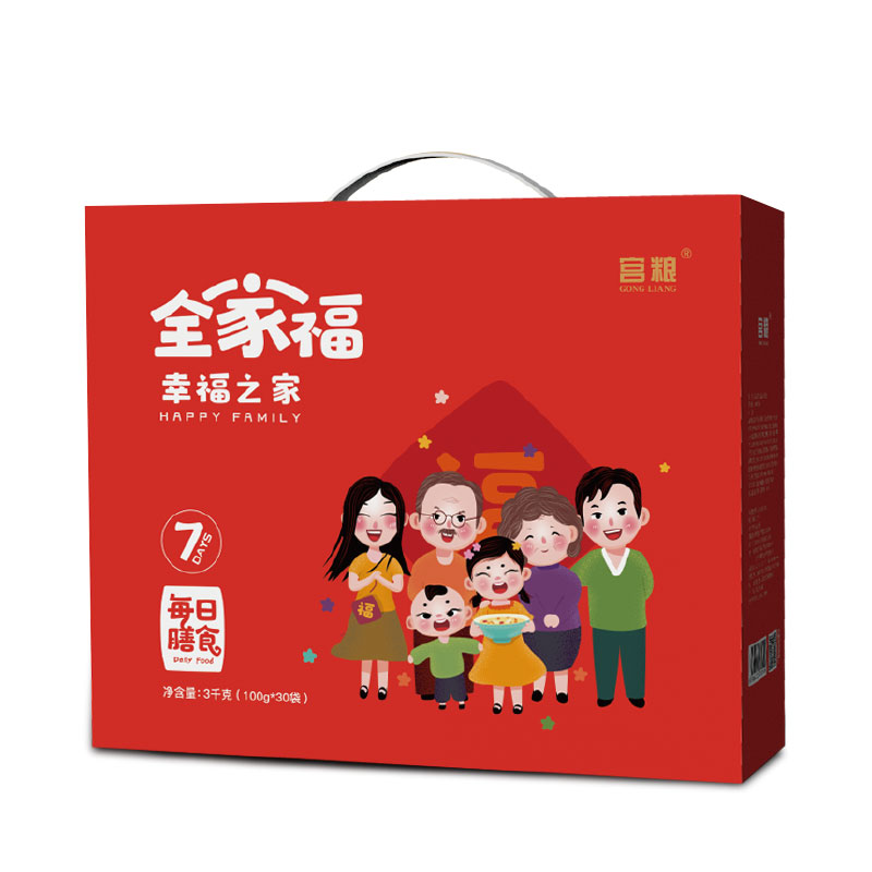 宫粮 每日膳食营养粥100g/袋/30袋 全家福