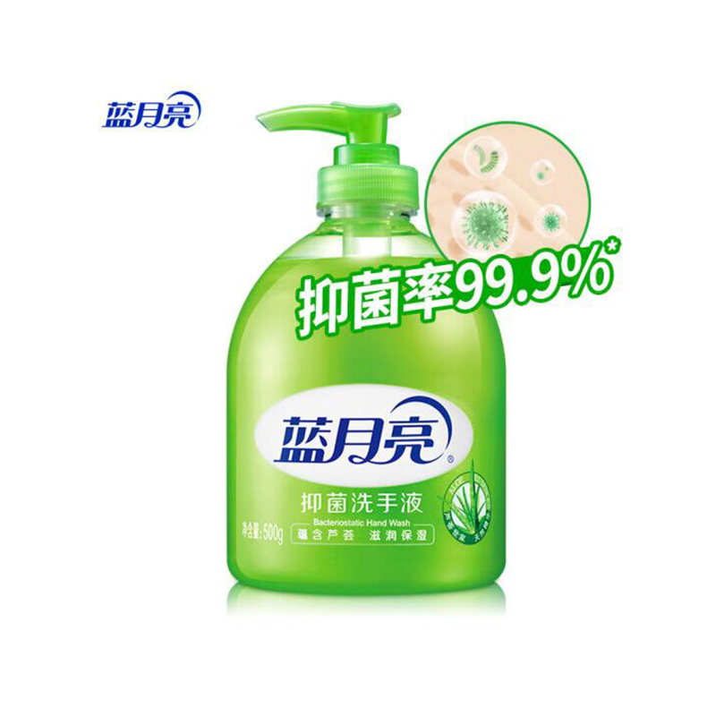 蓝月亮 芦荟抑菌洗手液 500g