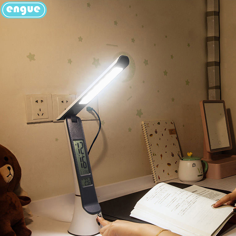 engue恩谷 多功能皮纹万年历台灯 EG-598B