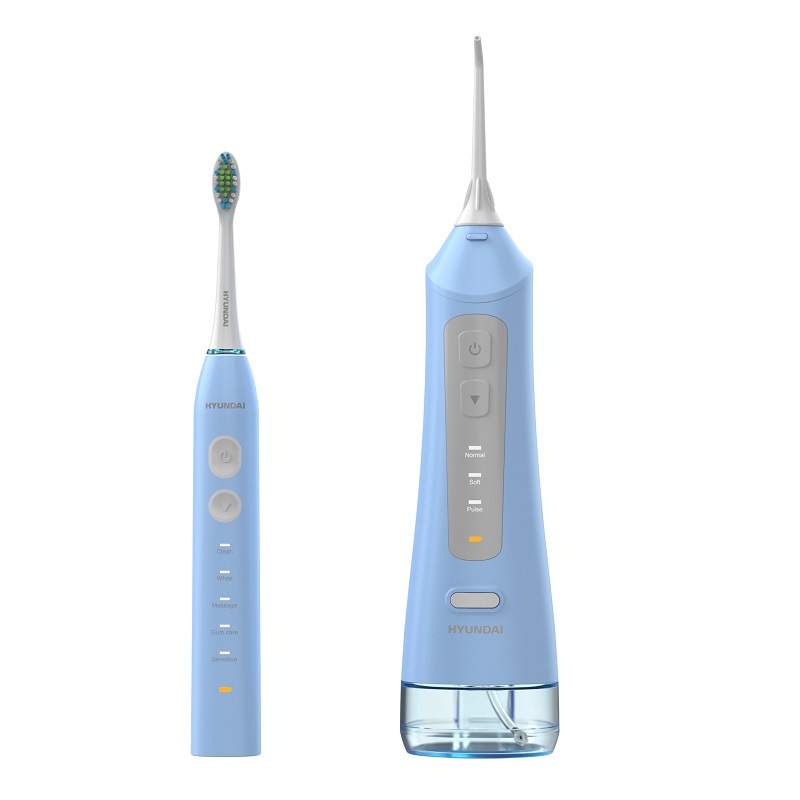 韩国现代 声波电动牙刷冲牙器套盒 MJT101