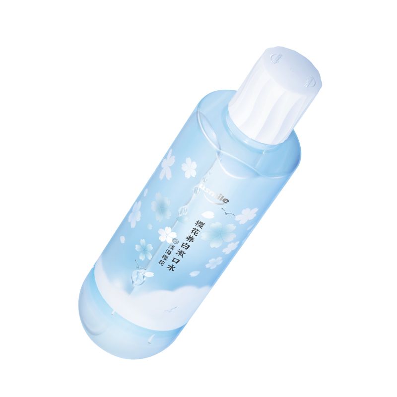 usmile 樱花养白漱口水 500ml 浅海
