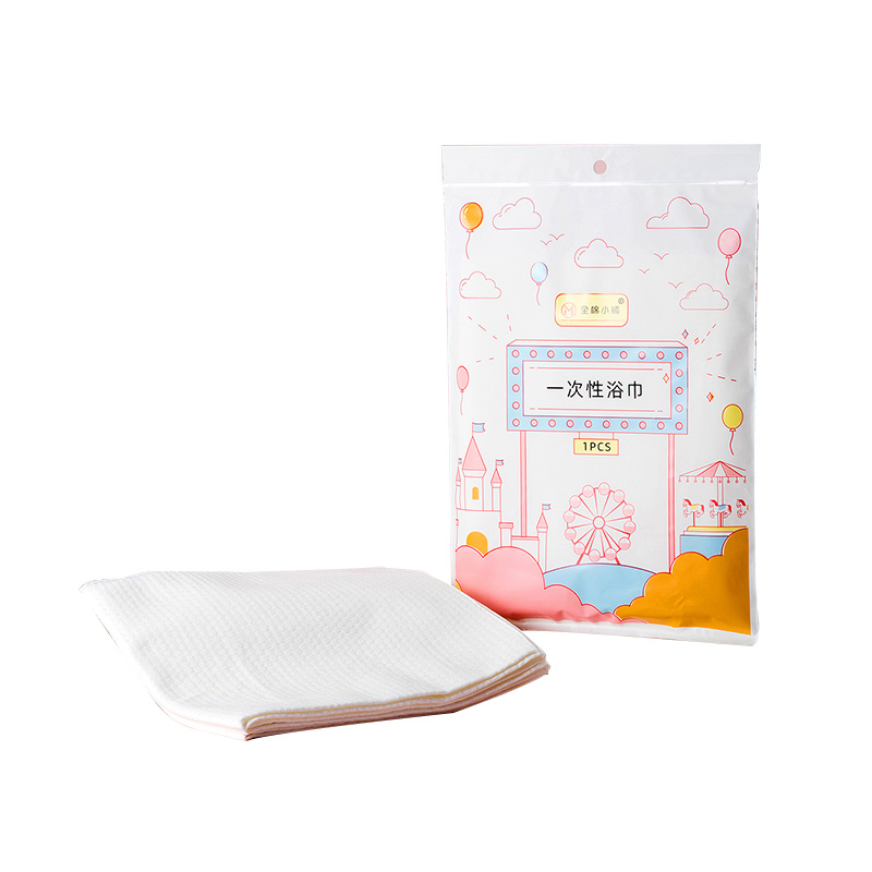 全棉小铺 游乐园一次性浴巾 QM-0608 