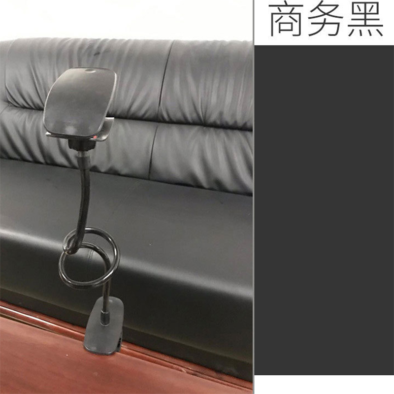 懒人支架 床头床上多功能桌面直播看电视手机支架 黑色