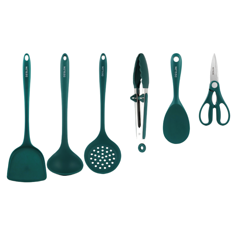 德世朗 沁缘硅胶厨具六件套 DFS-TZ820-6A