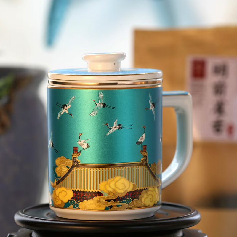 唐惠 国潮祥瑞茶漏杯 TH-8280