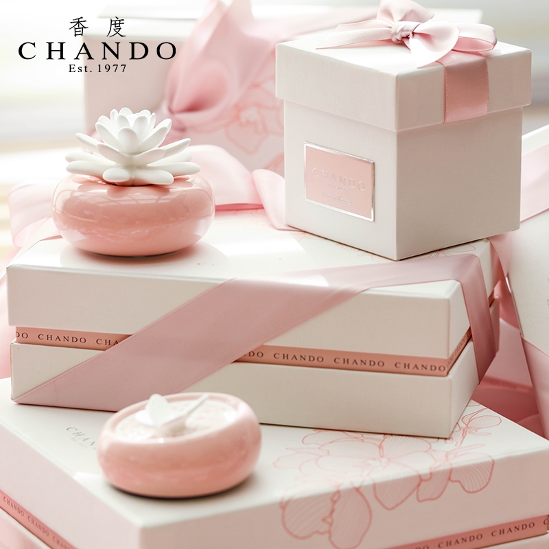 香度 粉色浪漫女士香氛礼盒 玫瑰花园CGS601RG