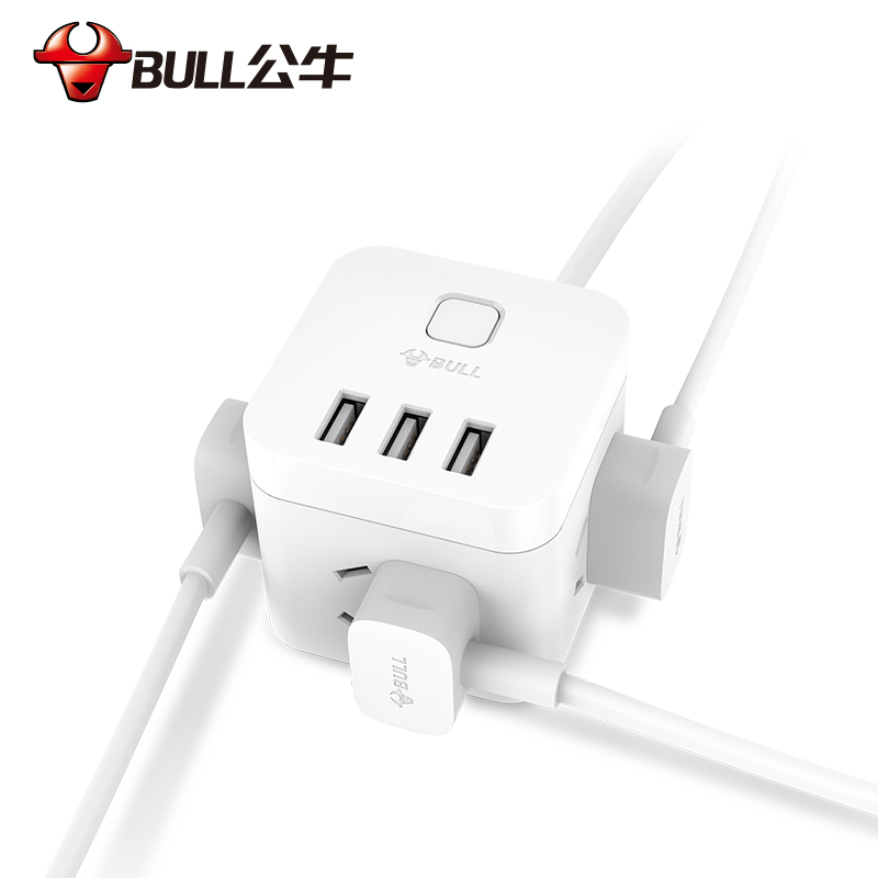 公牛 小魔方USB插座 GN-U8303U