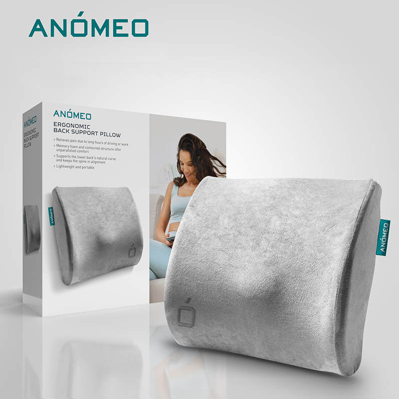 Anomeo（艾那美） 汽车腰靠护腰记忆棉靠垫 2408