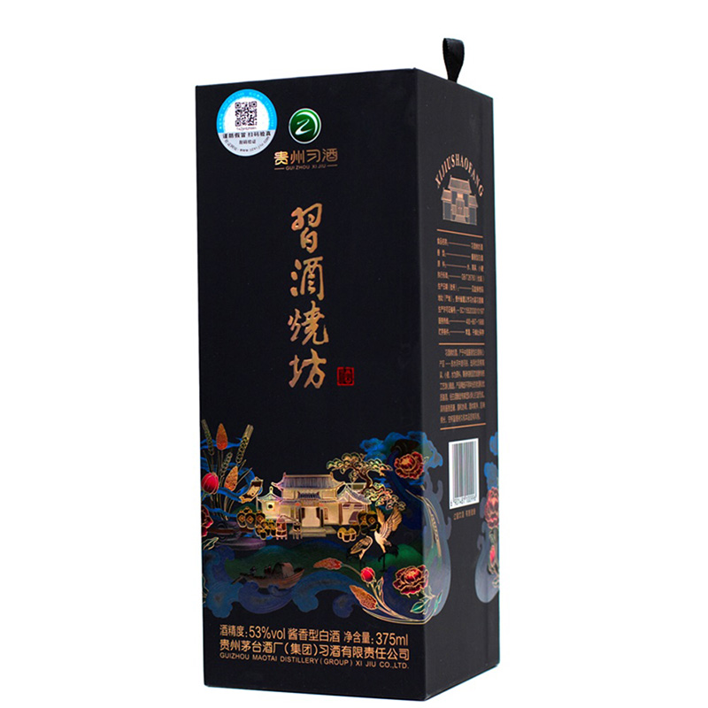 茅台 习酒烧坊 酱香型白酒53度375ml
