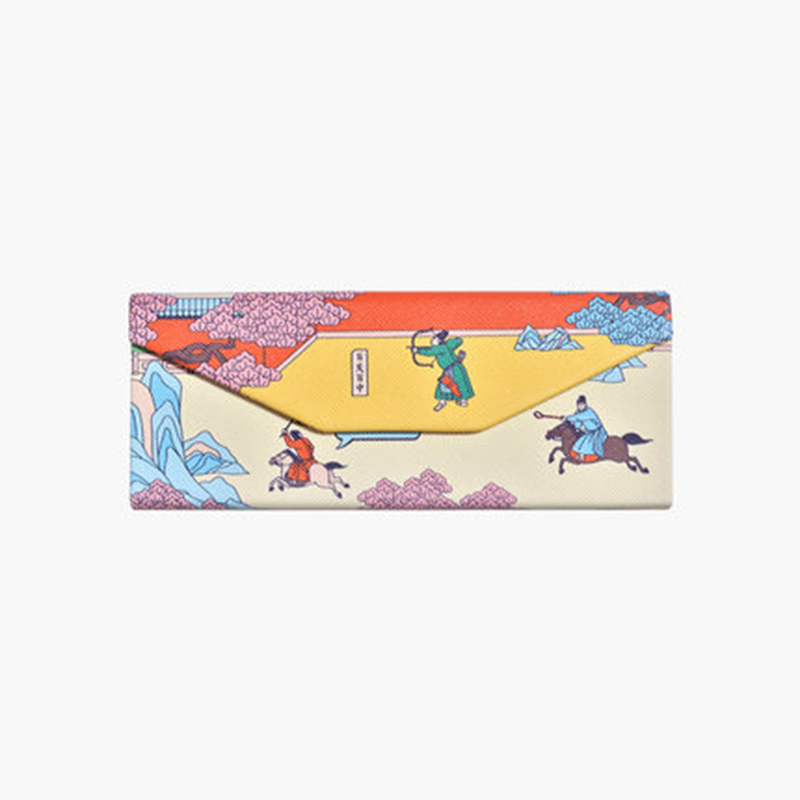 故宫 悦动紫禁眼镜盒眼镜布折叠眼镜盒礼品