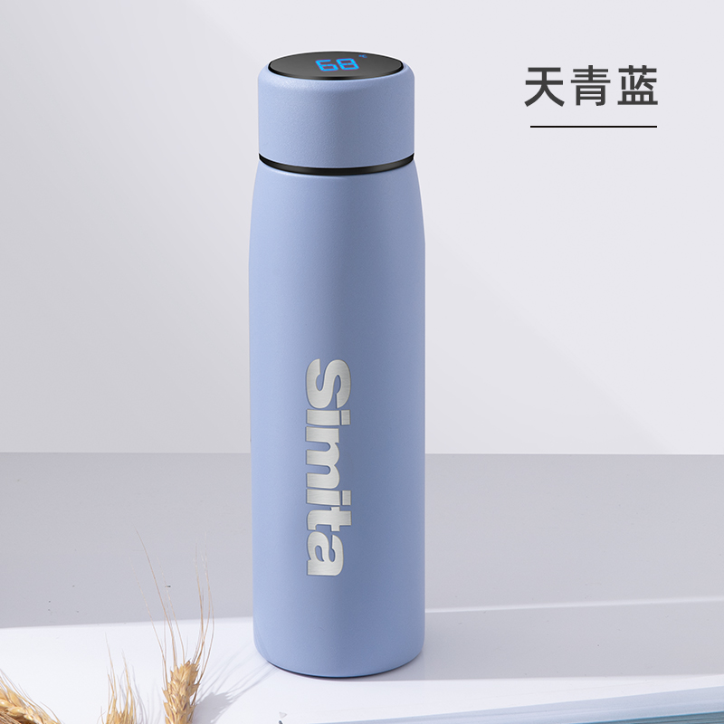 施密特 优1智能保温杯 SN-038-13A天青蓝