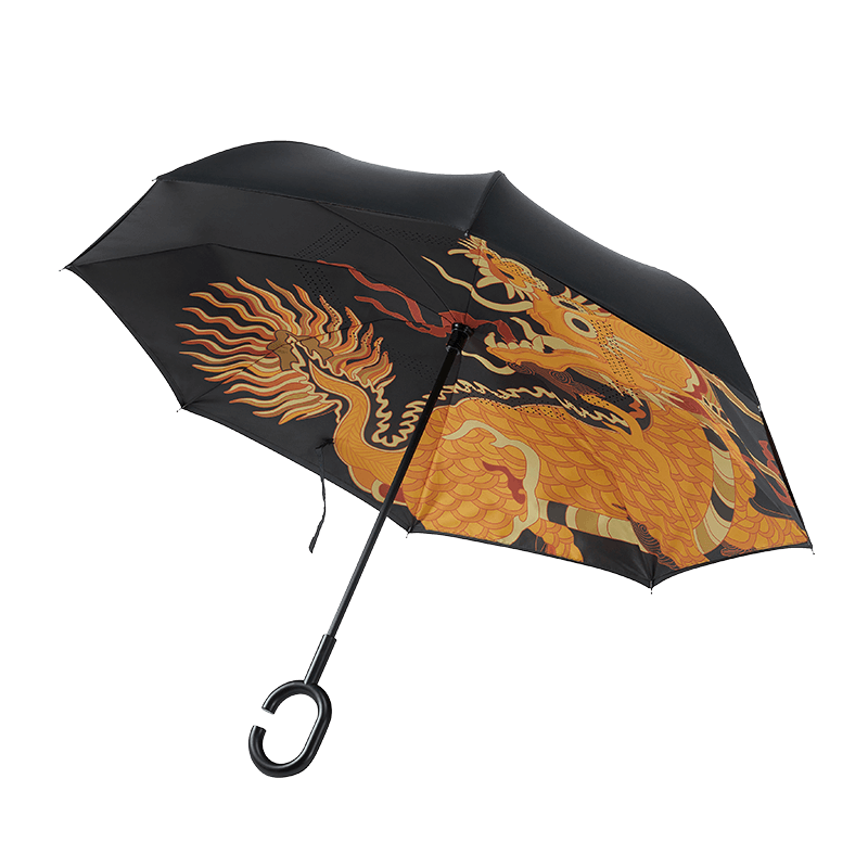 格格爱上班 故宫文创御用反向晴雨伞 GGFXS-9610黑色