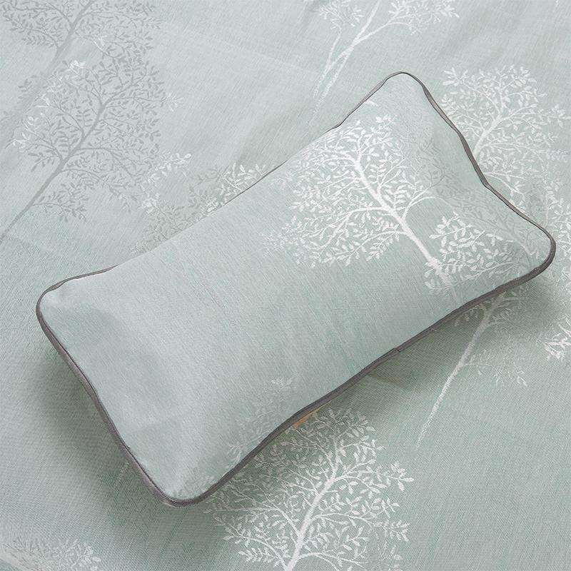 芳恩家纺 艾草双面冰丝席三件套 180╳200cm一席二枕套 FN-X5007-1