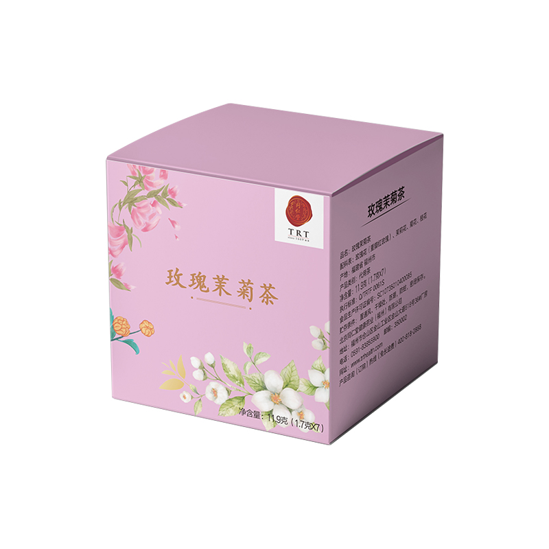 北京同仁堂 玫瑰茉菊茶  11.9克(1.7克×7袋)X2盒