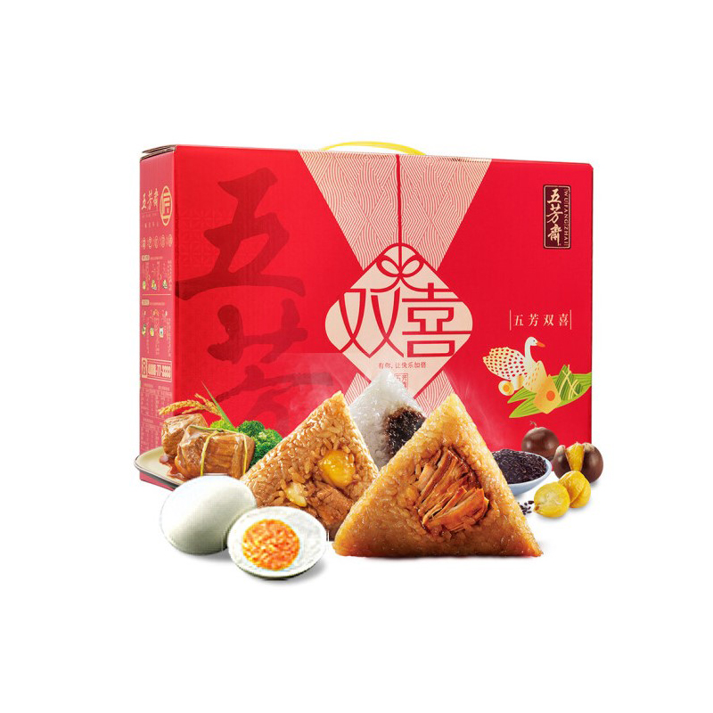 五芳斋 五芳双喜 粽子礼盒1140g