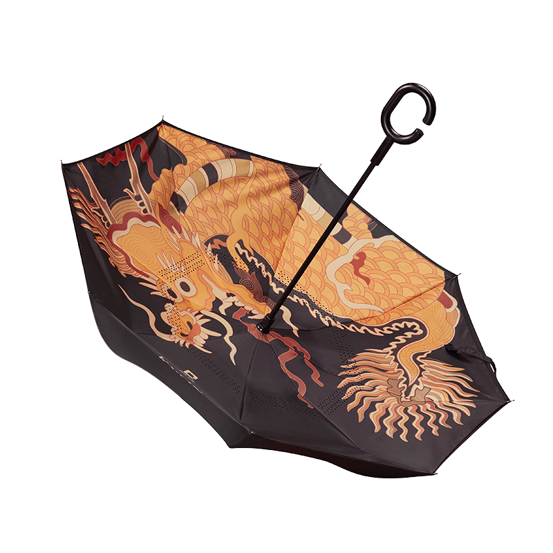 格格爱上班 故宫文创御用反向晴雨伞 GGFXS-9610黑色