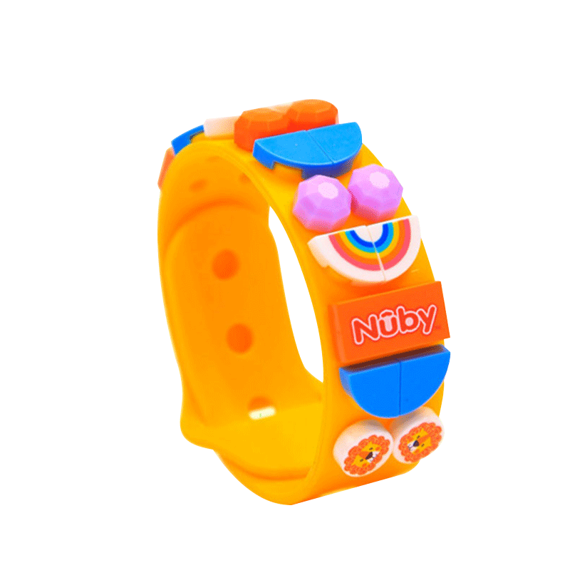 努比Nuby 玩具 分享手环两条装（颜色随机）