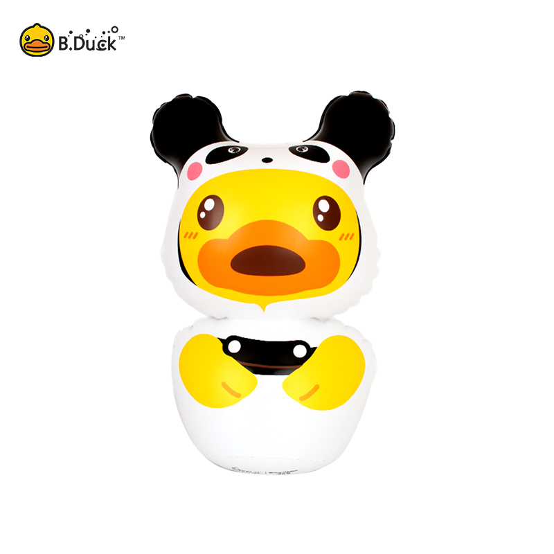 B.Duck小黄鸭 泳池充气戏不倒翁游泳玩具（款式随机）