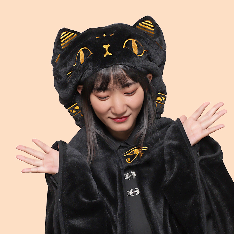 大英博物馆 埃及安德森猫披肩毛毯