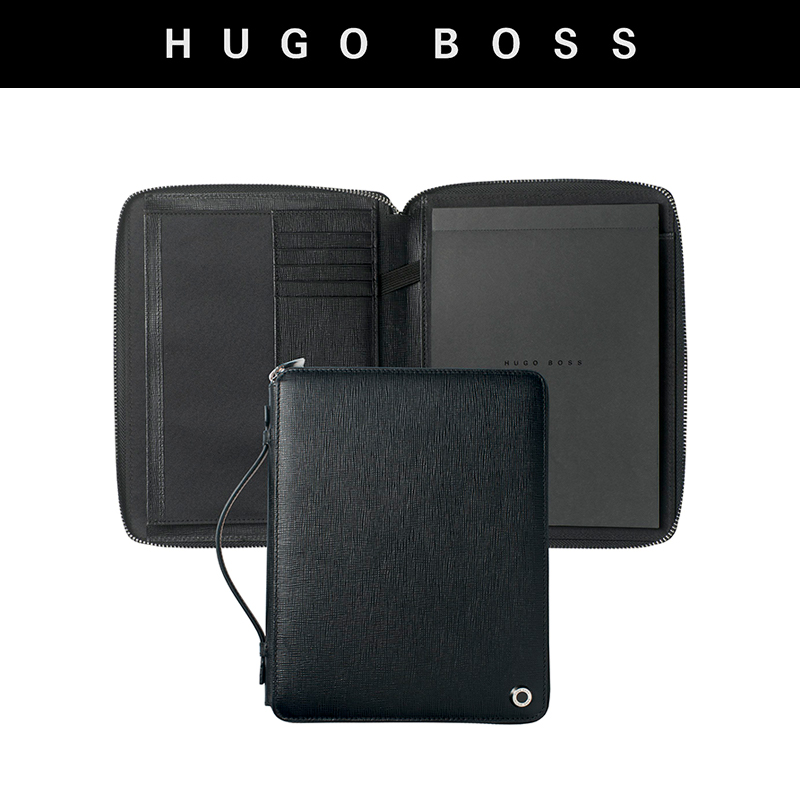 HUGO BOSS传承系列黑色手包 HLH804A