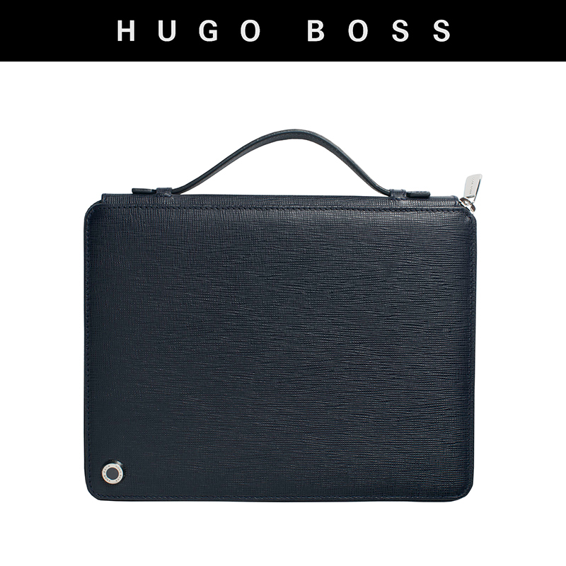 HUGO BOSS传承系列黑色手包 HLH804A