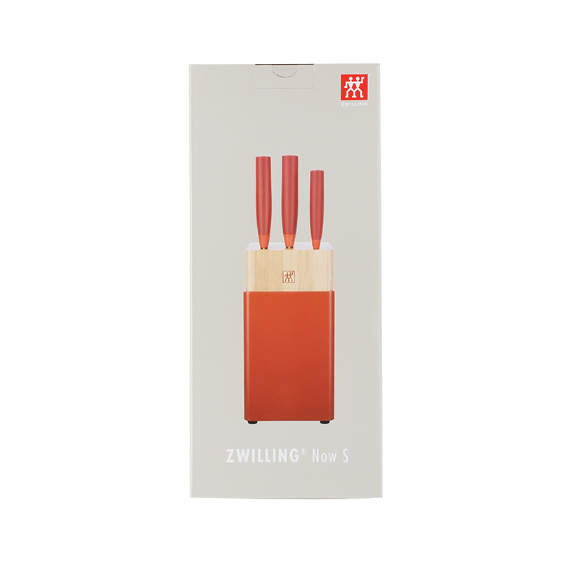 双立人 ZWILLING NOW S系列刀具5件套 54350-000-722（石榴色）