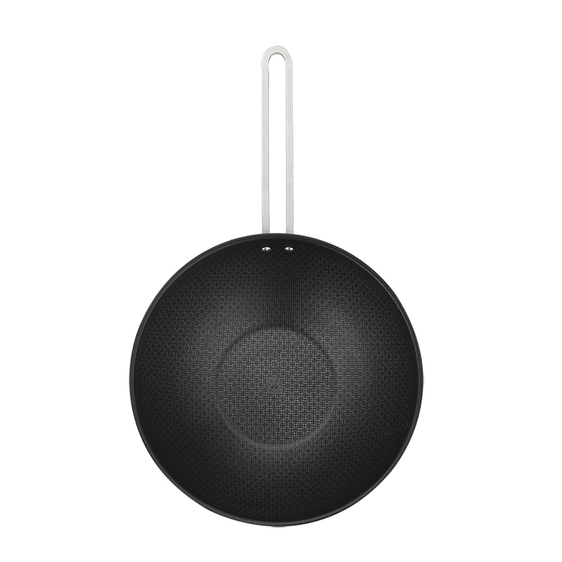 双立人 不锈钢蜂巢中式炒锅30cm ZW-C150