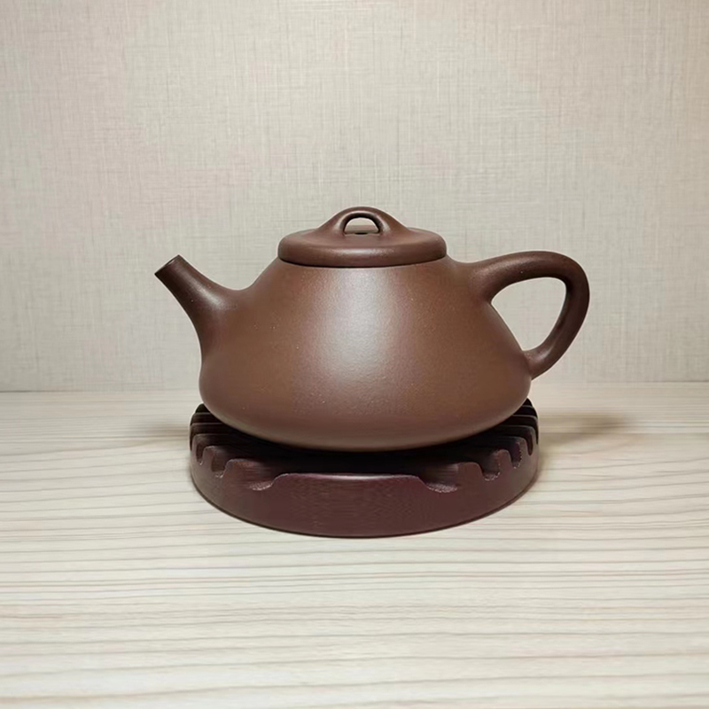 原矿紫泥 子冶石瓢壶紫砂壶
