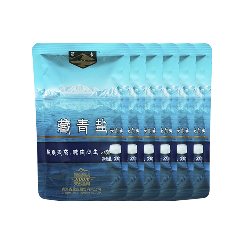  茶卡 藏青盐 （未加碘）320g*6