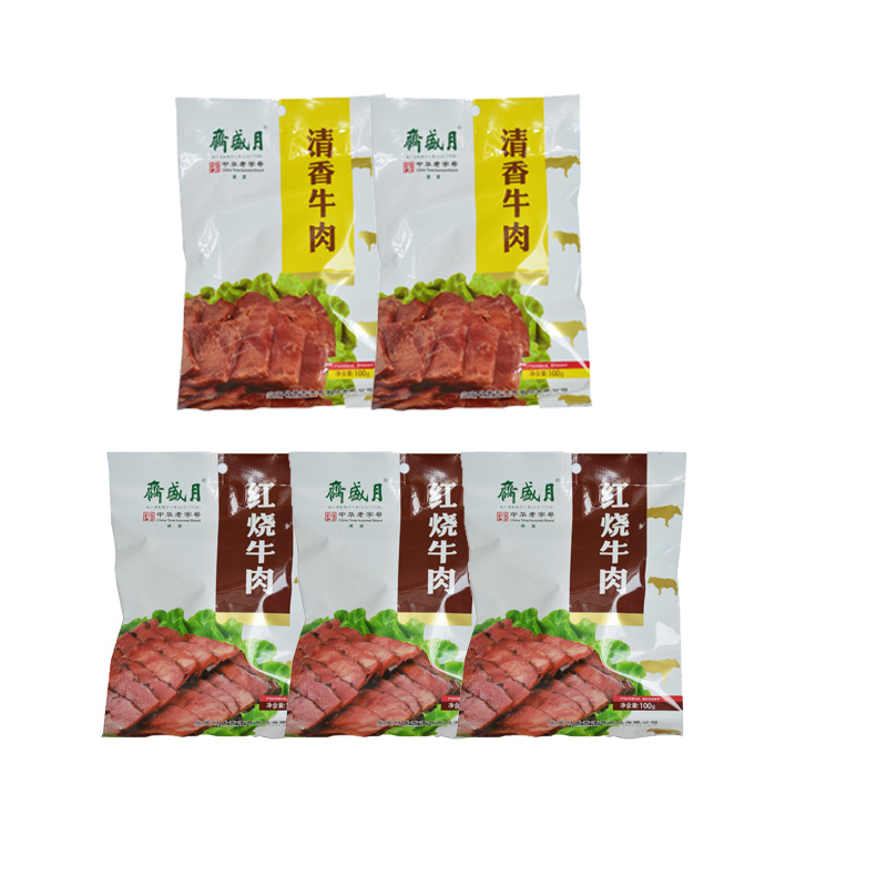 月盛斋 红烧牛肉100g*5 