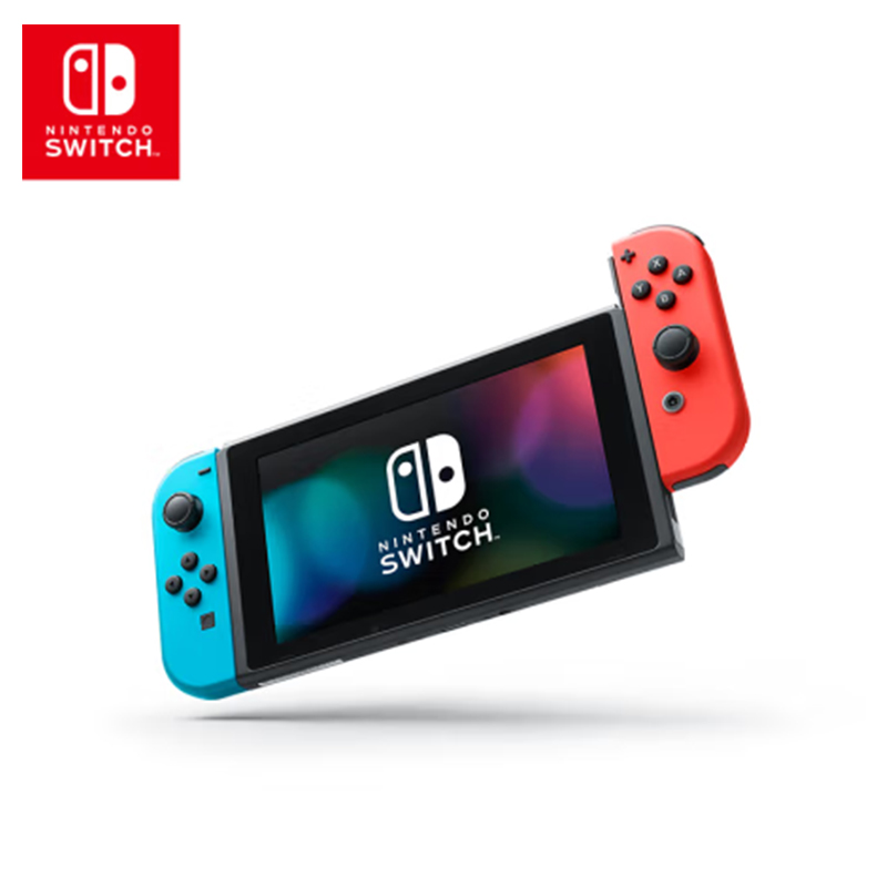 任天堂 Nintendo Switch 国行续航增强版 NS家用体感游戏机 红蓝主机