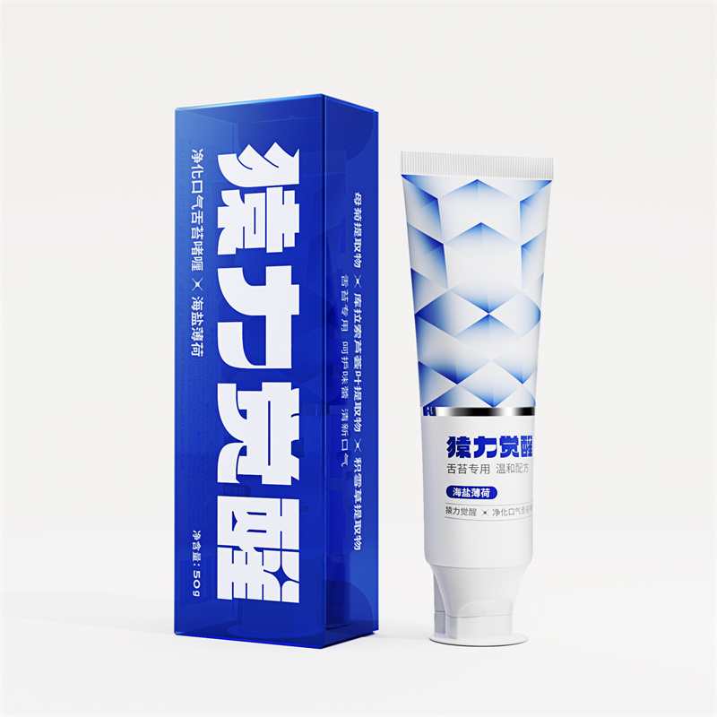 猿力觉醒 净化口气舌苔啫喱+舌苔刷组合 DS334