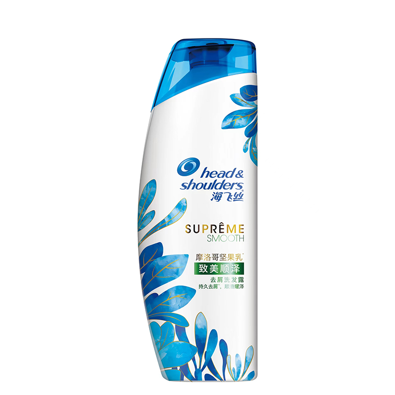 洁丽雅 毛巾（单条 ) W0393（颜色随机）+海飞丝 致美顺泽洗发露400ml 1瓶