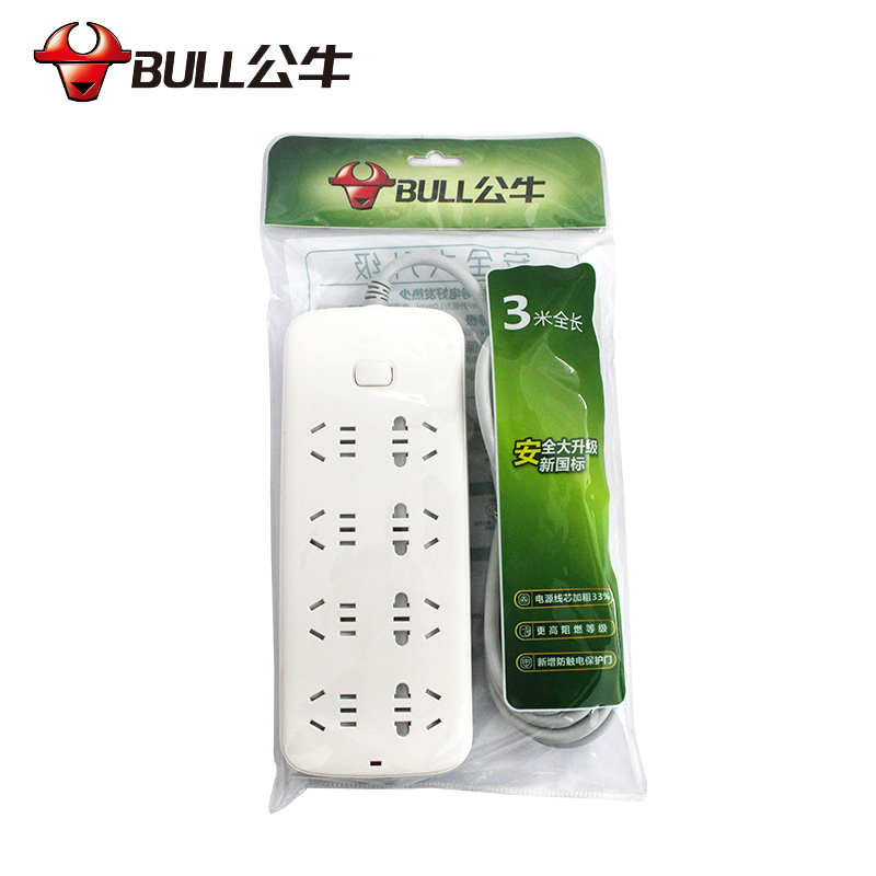 BULL 公牛延长线插座S1080