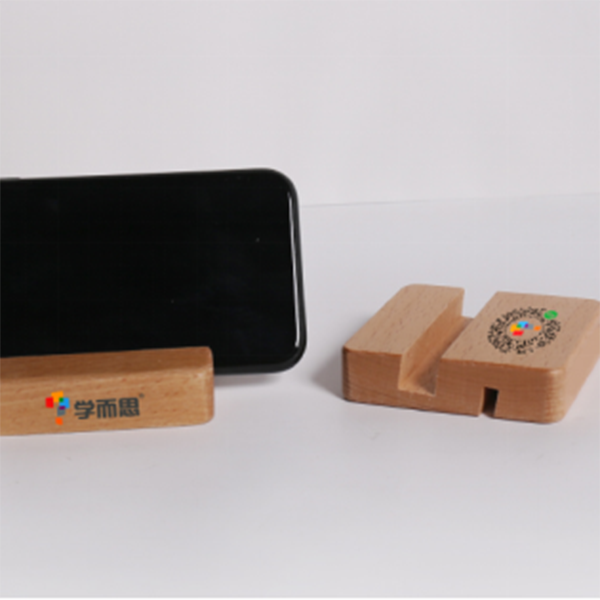 央视频定制 调样创意木质手机支架