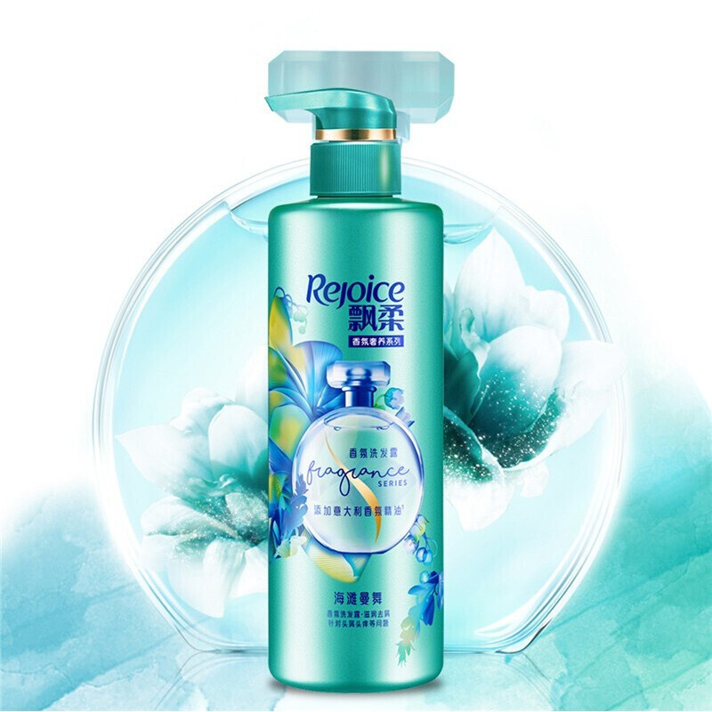 飘柔 海滩曼舞香氛滋润去屑持久留香洗发水530ml