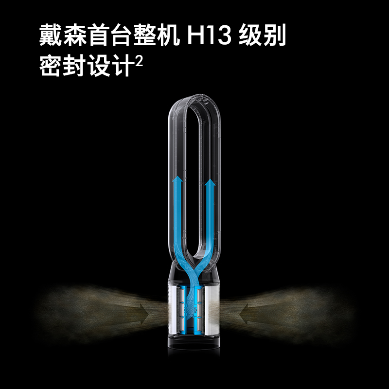 戴森 净化风扇TP09白金