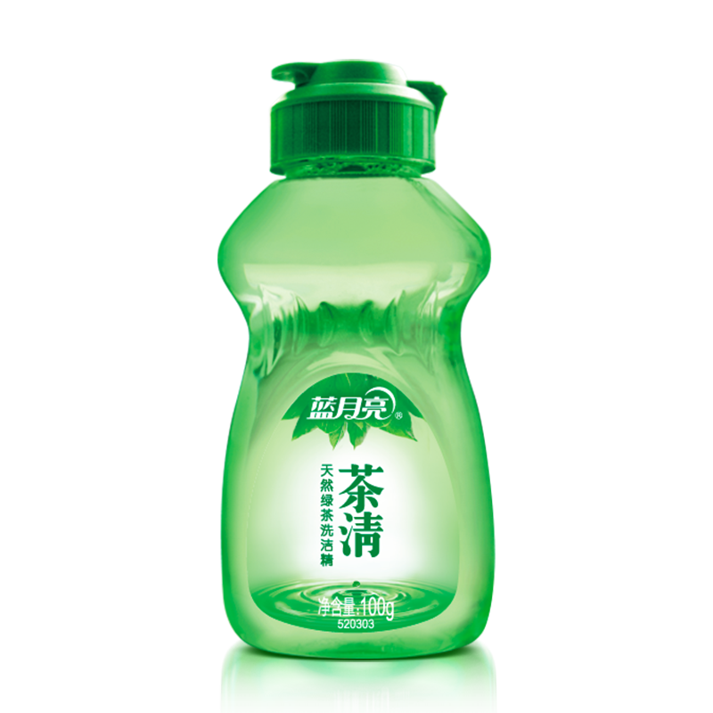 蓝月亮 茶清天然绿茶洗洁精100g