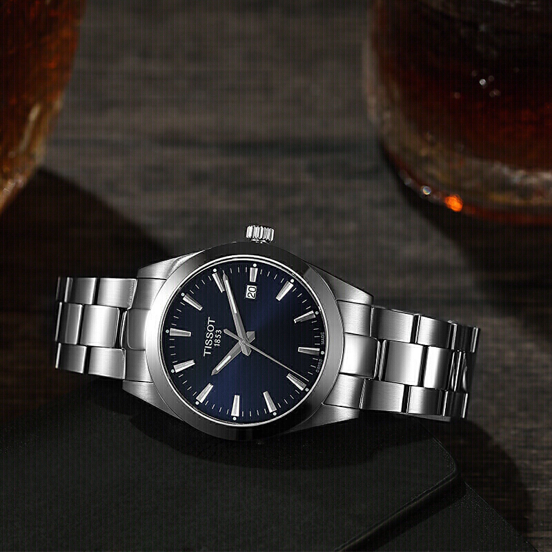 天梭(TISSOT)风度系列钢带石英男表 T127.410.11.041.00