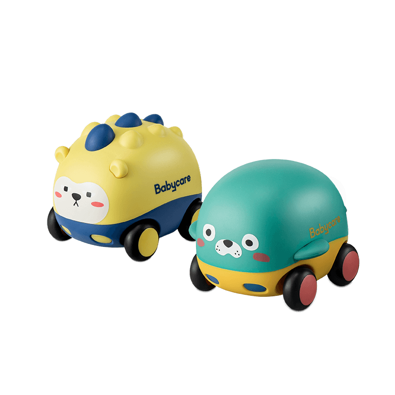 babycare 触摸声光动物惯性车 BC2012062-2（刺猬海狮组合）