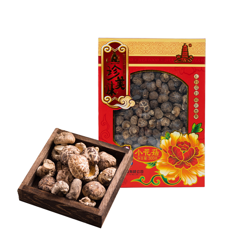 吉尔发 山珍美味300克小花菇/盒