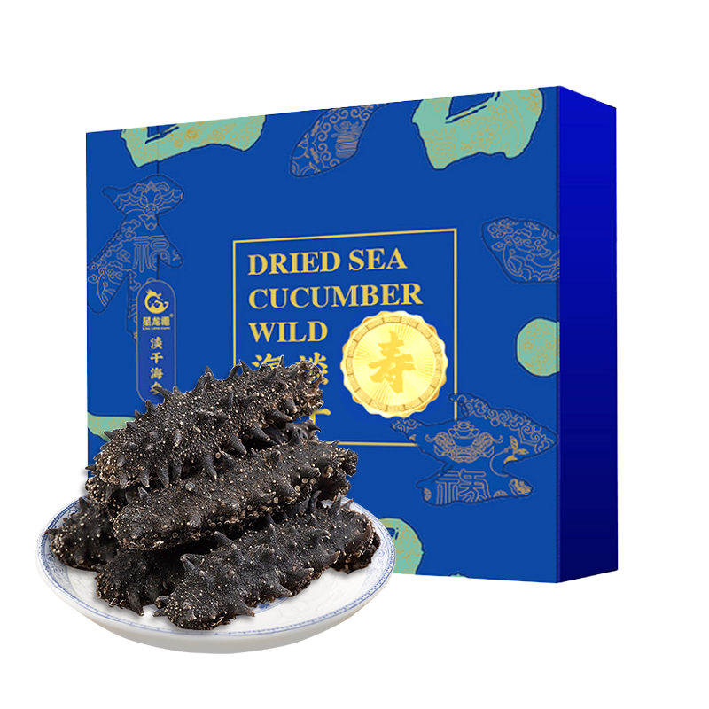 星龙港 大连淡干海参 禄运恒通90g（16头）