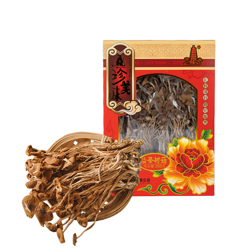 吉尔发 山珍美味200克江西茶树菇/盒