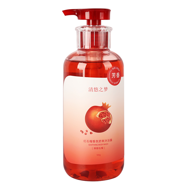 清悠之梦 红石榴香氛舒爽沐浴露 500g