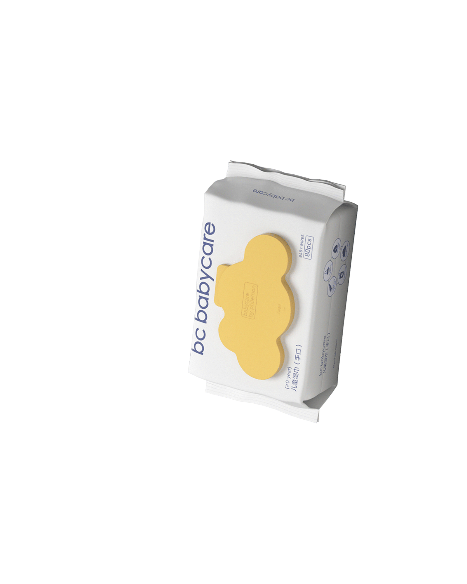 Babycare 儿童湿巾（手口）140*188mm 80抽/包