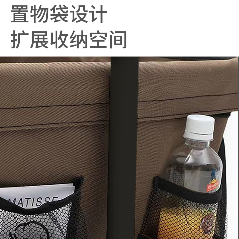 何大屋 户外折叠手推车 HDW1611咖啡色